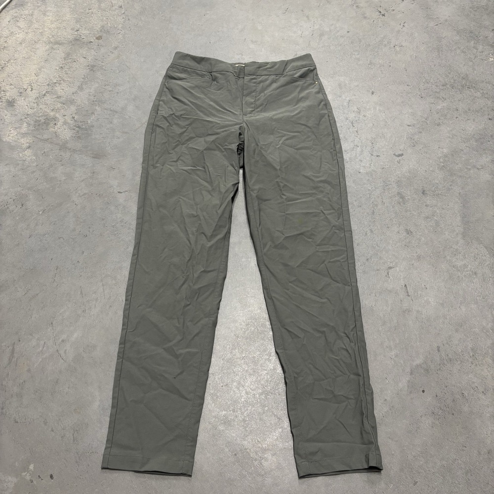 REI Women's Outdoor Pants Hiking Stretch Size‎ 4 Green Gray